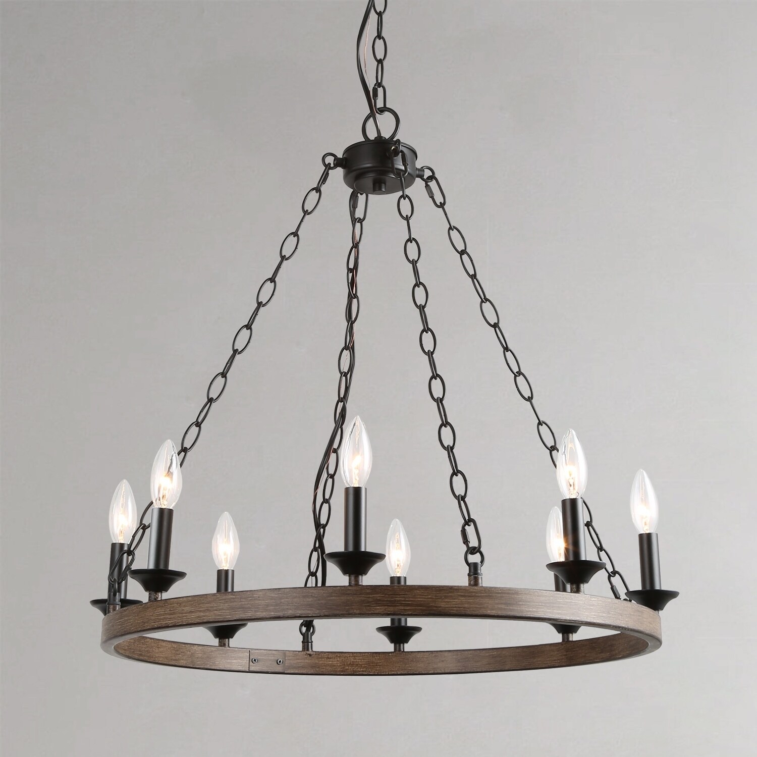 modern swag chandelier