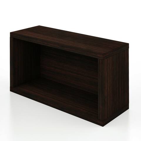 Eco Friendly Stackable DVD Rack Media Storage Shelf, Espresso LIFETIME GUARANTEE