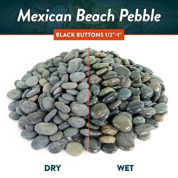 beach pebbles bulk bag