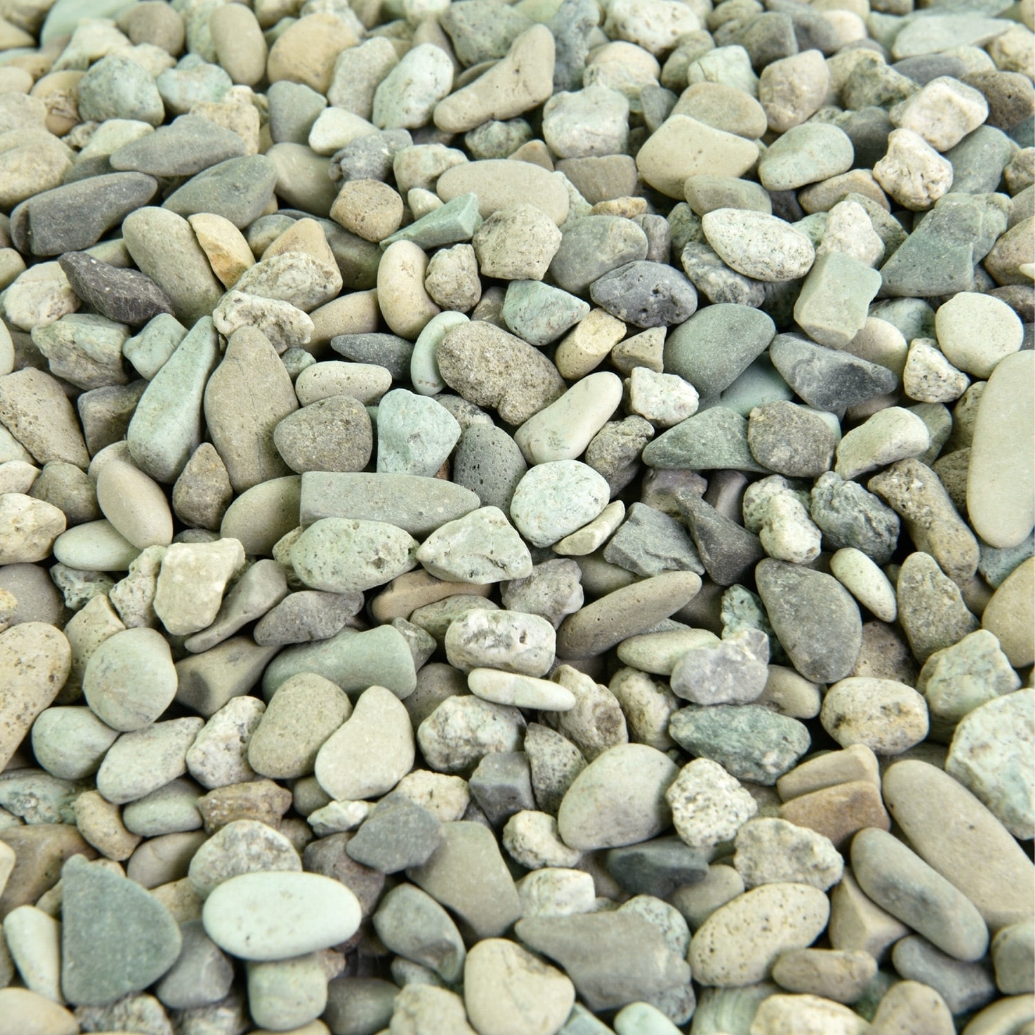 LIHAO Mixed Color Natural River Rock Stones Pebbles 0.5''-0.8