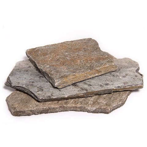 Landscape Patio Natural Flagstone Pathway Stepping Stone Slabs