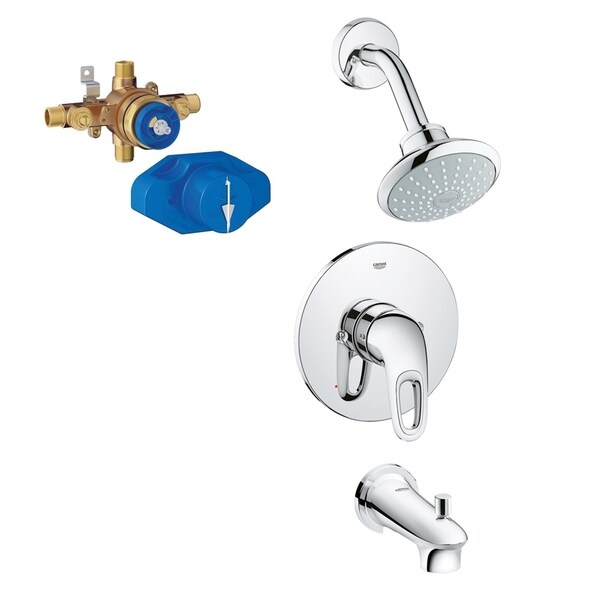 Grohe Eurostyle Shower/Tub Faucet Kit with Rough-in. Opens flyout.