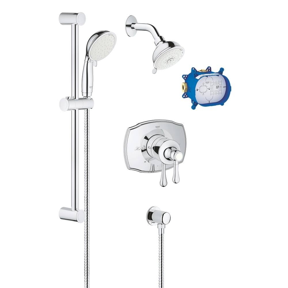 Grohe GrohFlex Shower Faucet Set Kit with Rough-in
