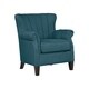 preview thumbnail 23 of 27, Copper Grove Greeley Arm Chair Caribbean Blue