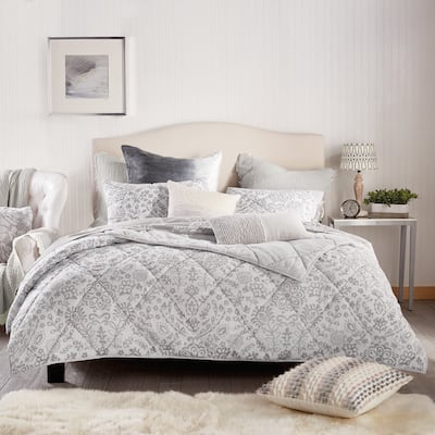 Porch & Den Scofield Floral Print Cotton Quilt