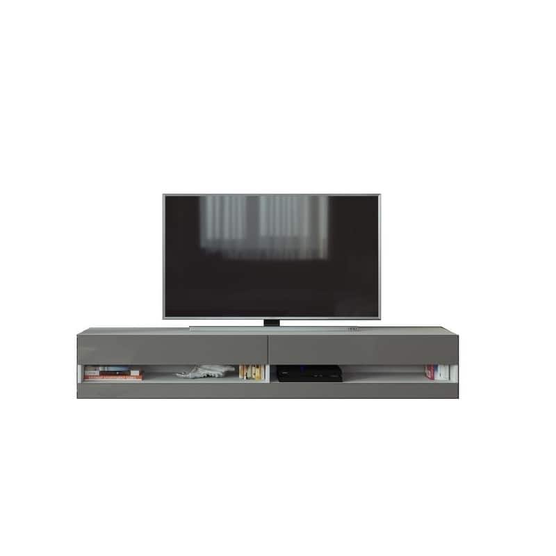 GOVI New TV Stand - N/A - White/Grey