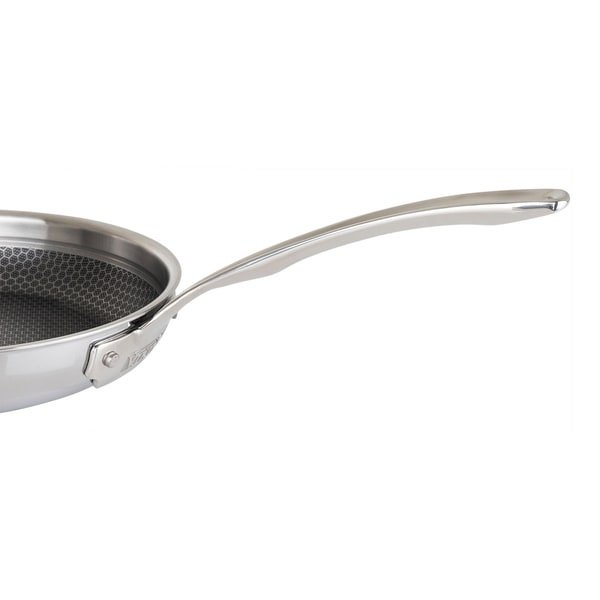 Viking 3-Ply Stainless Steel Nonstick Fry Pan 12 Inch with Lid