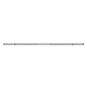 preview thumbnail 16 of 17, 1-Inch Decorative Modern Square Finial Curtain Rod