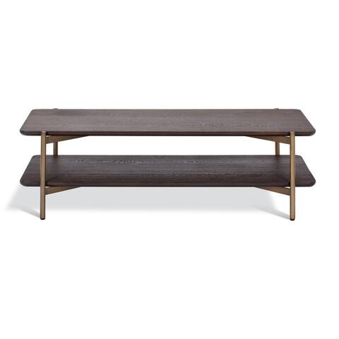 Strick & Bolton Nadine Wood Coffee Table