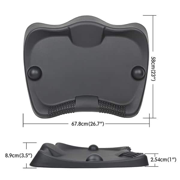 NotFlat Standing Desk AntiFatigue Mat with Foot Massage Bed Bath