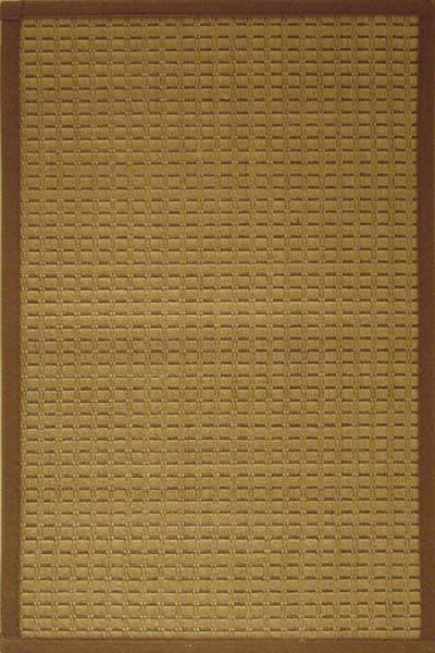 Brown Woven Bamboo Rug (5 X 7)