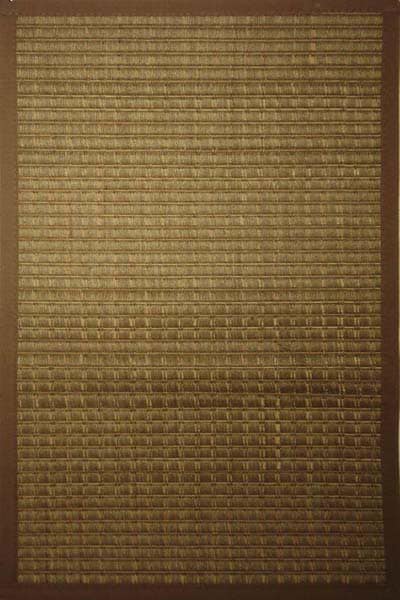 Tan Woven Bamboo Rug (4 X 6)