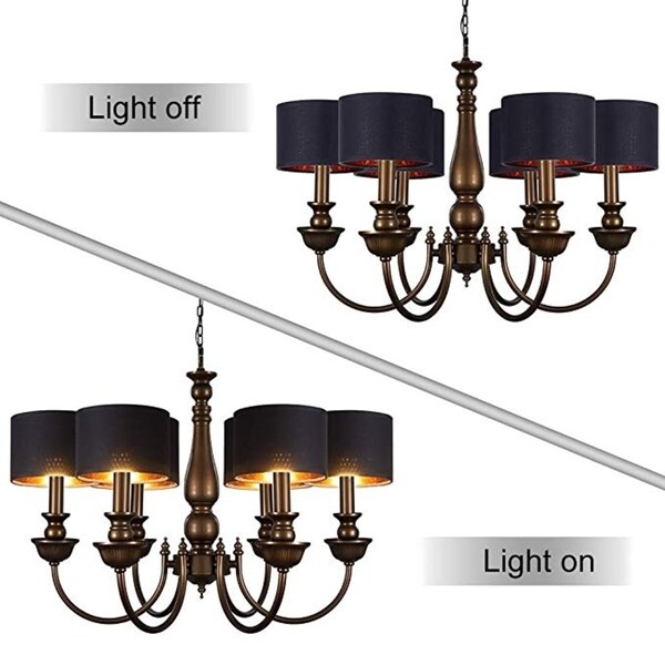 small gold lamp shade