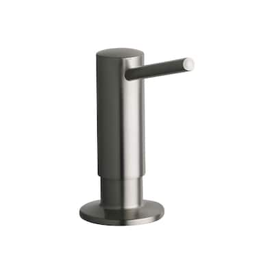 Elkay Gourmet 2" x 4-5/8" x 3-5/8" Soap / Lotion Dispenser, Brushed Nickel (NK)