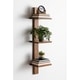 preview thumbnail 2 of 7, Kate and Laurel Udell Floating Wood Wall Shelf - 3 Shelves