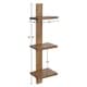 preview thumbnail 6 of 7, Kate and Laurel Udell Floating Wood Wall Shelf - 3 Shelves