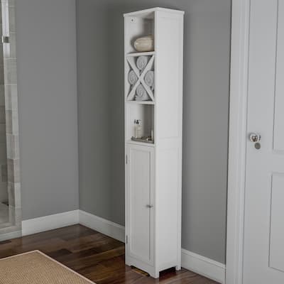 Buy Linen Tower Bathroom Cabinets Storage Online At Overstock