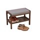 Solid Bamboo Padded Bench - Thumbnail 2