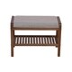 Solid Bamboo Padded Bench - Thumbnail 1