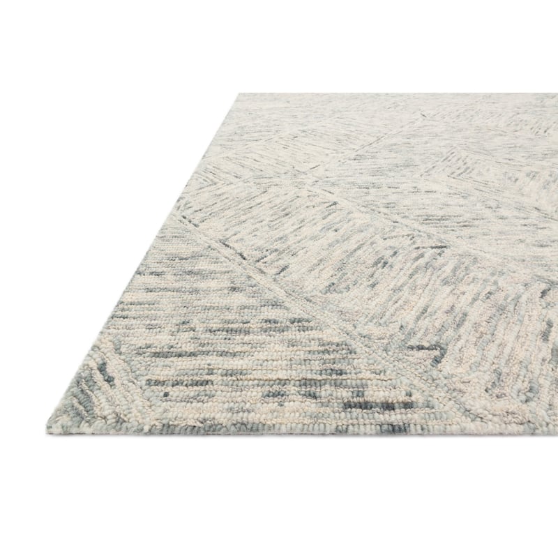 Alexander Home Aspen Sky Hand-tufted Wool Contemporary Rug