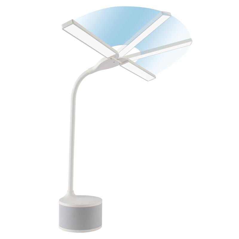 OttLite Dual Shade LED Lamp with Bluetooth® Speaker & USB Bed Bath