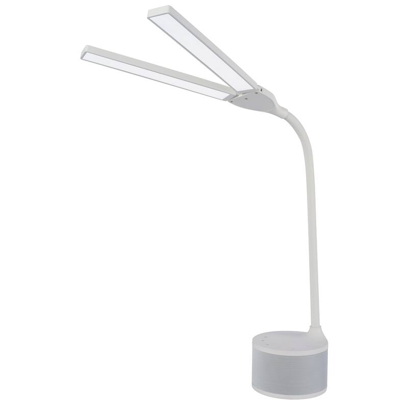 OttLite Dual Shade LED Lamp with Bluetooth® Speaker & USB Bed Bath