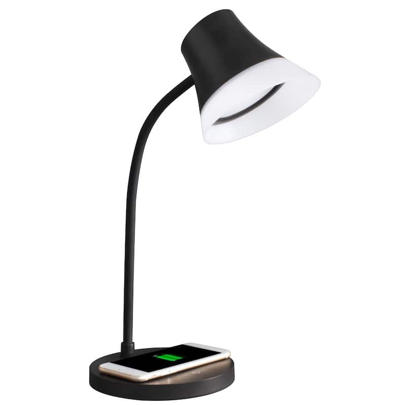 OttLite Wellness Series® Shine LED Desk Lamp with Wireless Charging