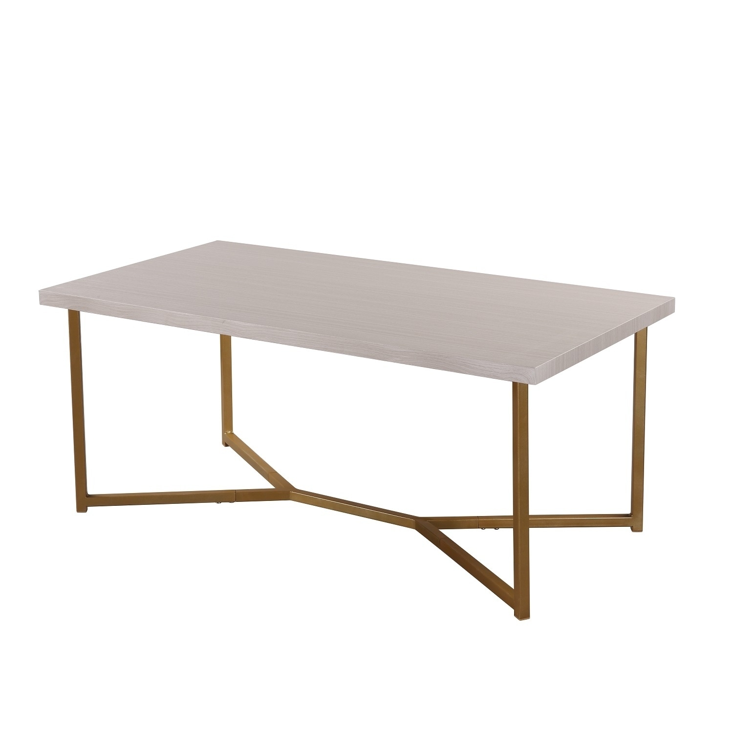 Merax Marble Wooden Coffee Table With Stylish Y Leg Base Merax Marble Wooden Coffee Table With Stylish Y Leg Base