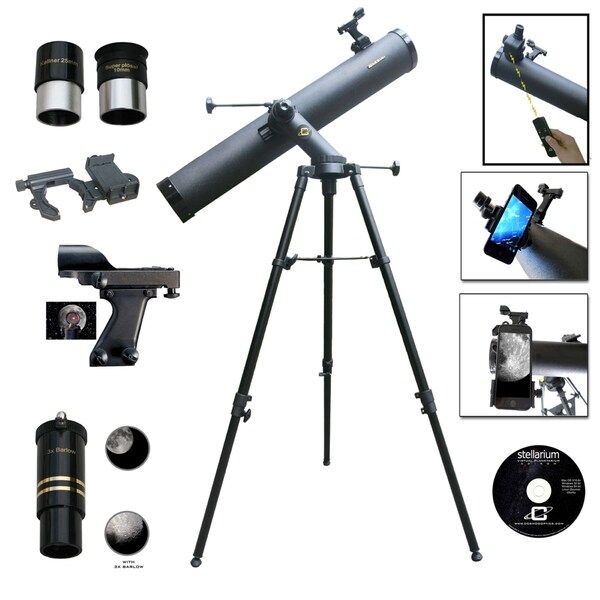 galileo smartscope 800 x 90mm reflector telescope galileo smartscope 800 x 90mm reflector telescope