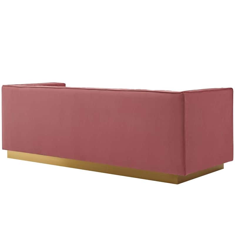 Sanguine 3 Piece Vertical Channel Tufted Performance Velvet Set