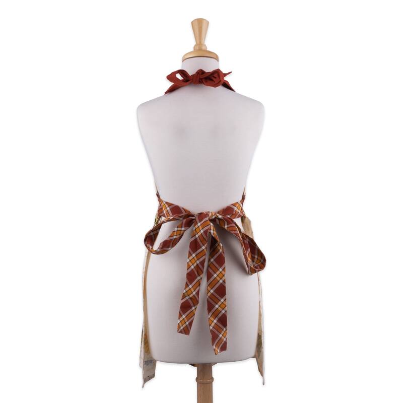 DII Skirted Apron, One Size Fits Most, Rise and Shine, 1 Piece