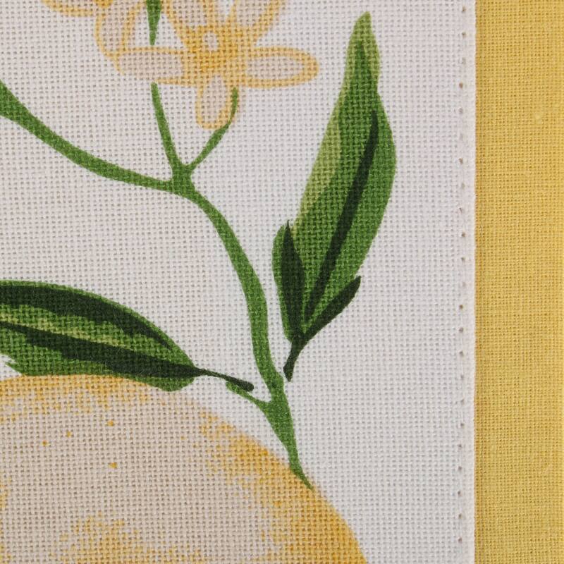 DII Lemon Bliss Kitchen Textiles, 13x19", Lemon Bliss, 6 Pieces