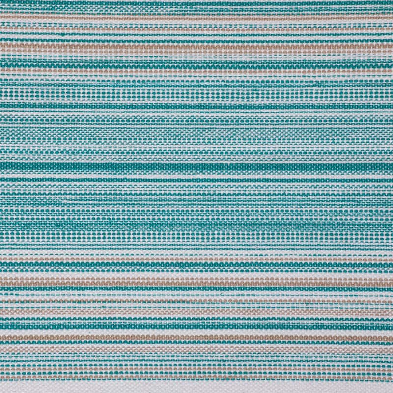Porch & Den Meryl Stripe Pattern Fringed Table Runner