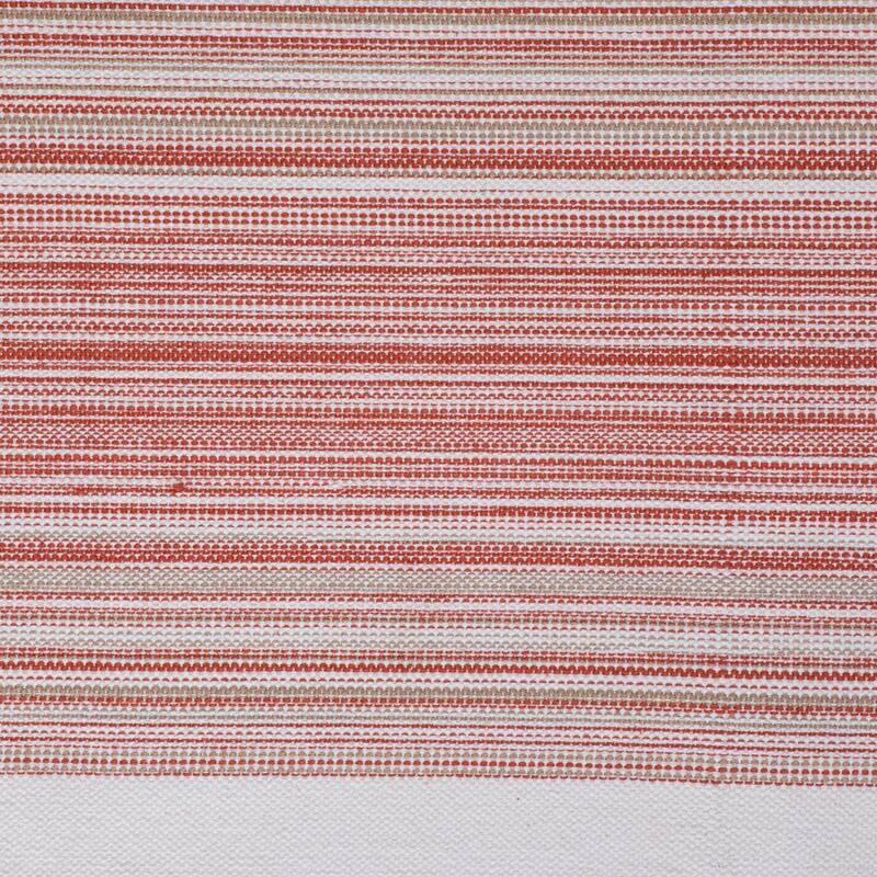 Porch & Den Meryl Stripe Pattern Fringed Table Runner