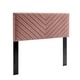 Alyson Chevron Tufted Performance Velvet Full / Queen Headboard - Thumbnail 15