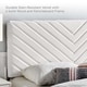 Alyson Chevron Tufted Performance Velvet Full / Queen Headboard - Thumbnail 42