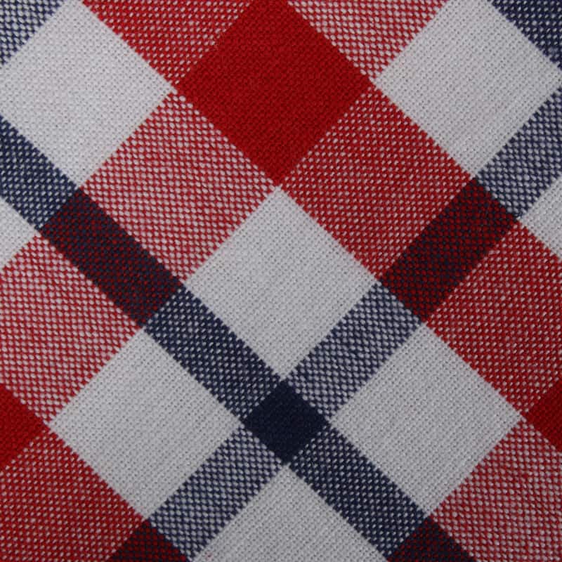 DII American Plaid Kitchen Textiles, 70" Round, American Plaid, 1 Piece