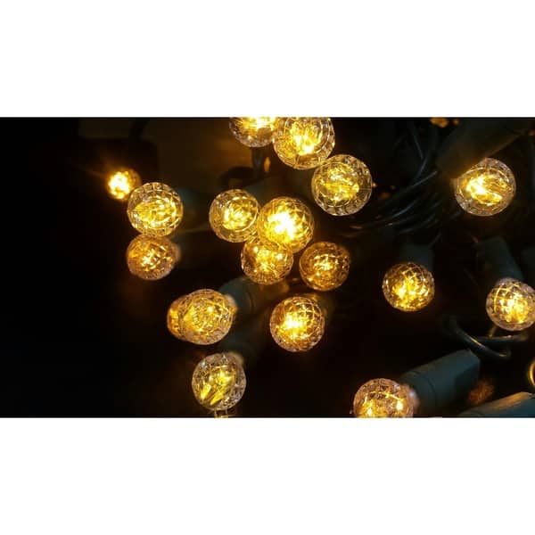 Antique Candlelight LED Light String Set of 70 Lights G12 - Bed Bath ...