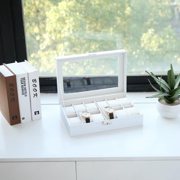 glass watch display case