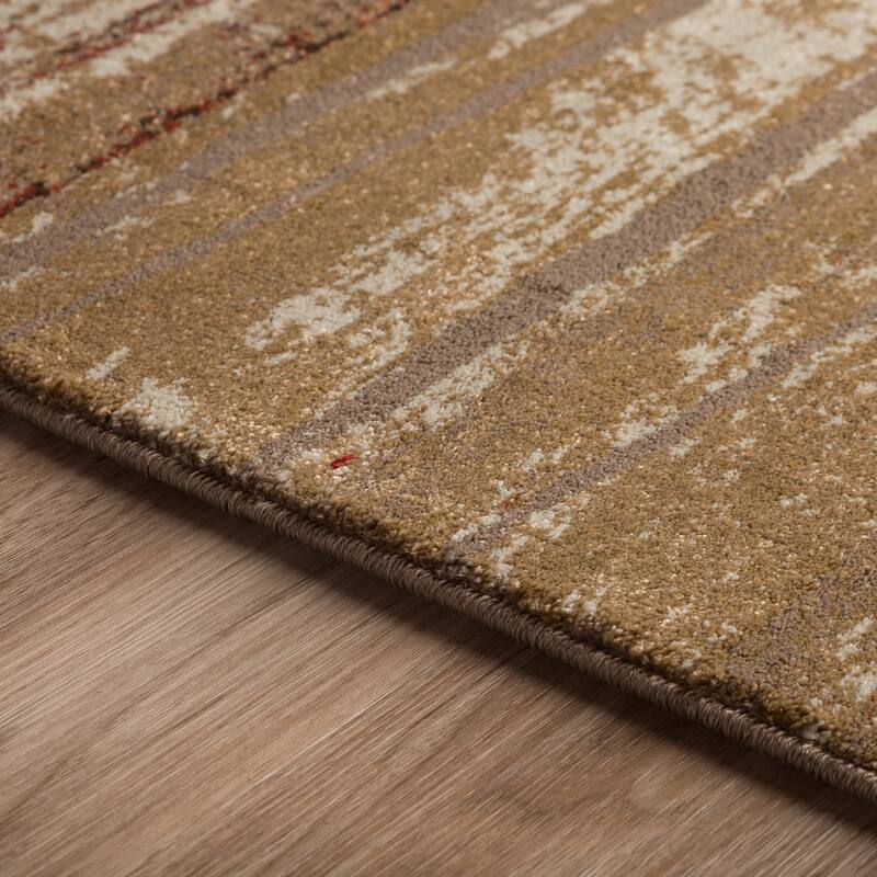 Addison Atlas Bohemian Crosshatch Blue Area Rug