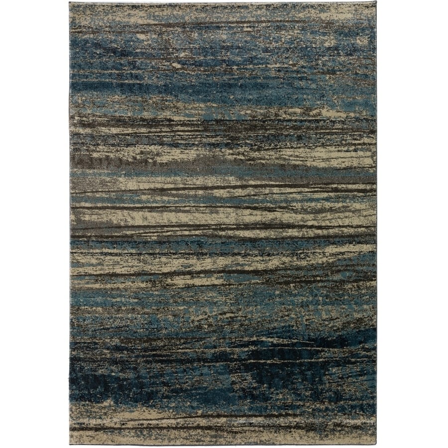 Addison Atlas Bohemian Crosshatch Blue Area Rug