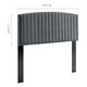 preview thumbnail 7 of 40, Silver Orchid La Marr Velvet King / California King Headboard