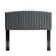 preview thumbnail 8 of 40, Silver Orchid La Marr Velvet King / California King Headboard