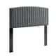 preview thumbnail 6 of 40, Silver Orchid La Marr Velvet King / California King Headboard