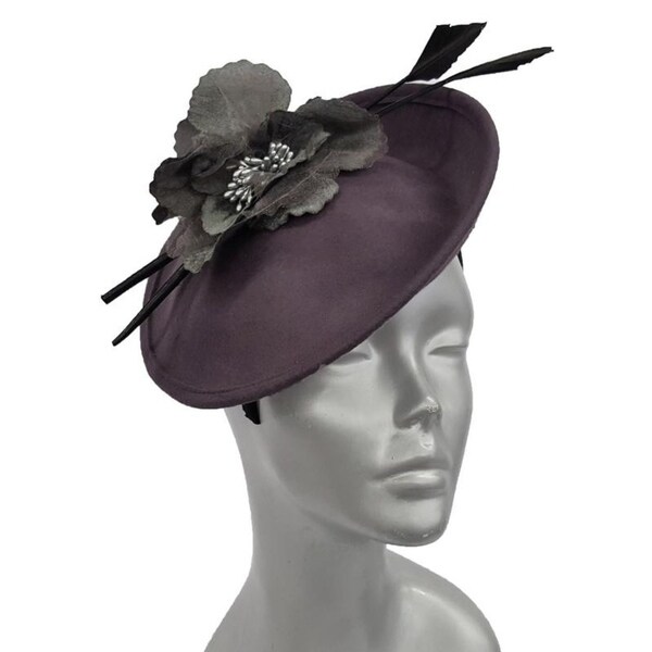 beige fascinator for sale