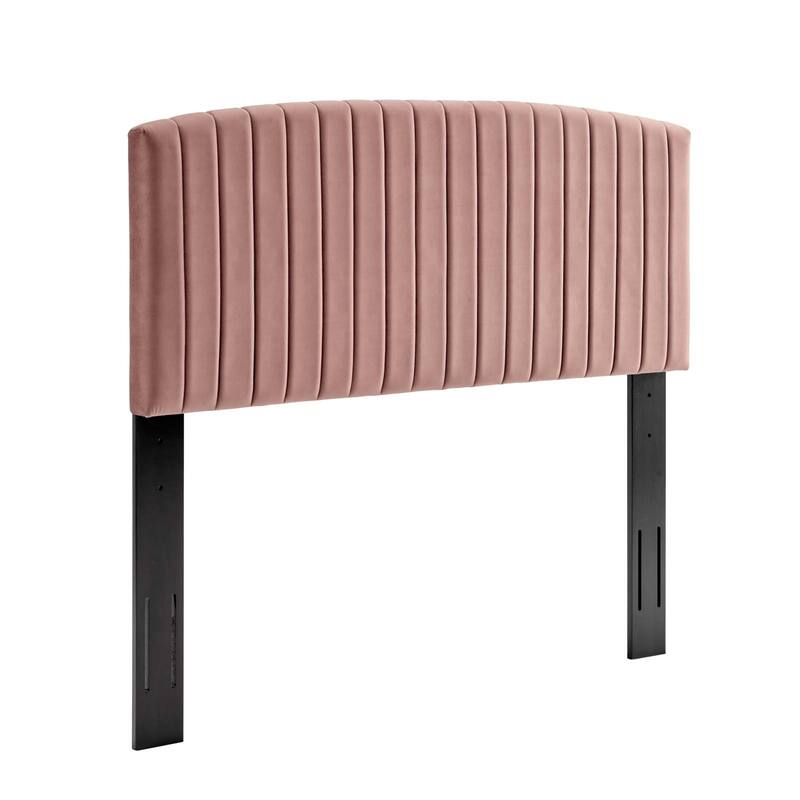 Silver Orchid La Marr Velvet Full / Queen Headboard