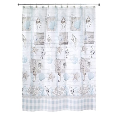 Avanti Farmhouse Shell Shower Curtain