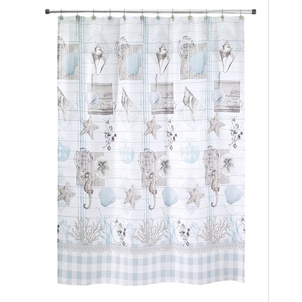 Avanti Farmhouse Shell Shower Curtain Bed Bath & Beyond 30548269