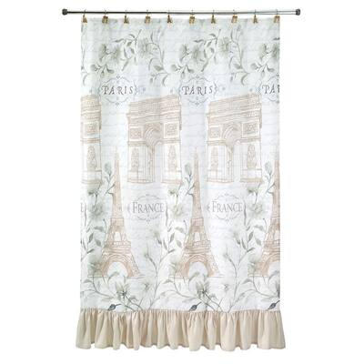 Avanti Paris Botanique Shower Curtain