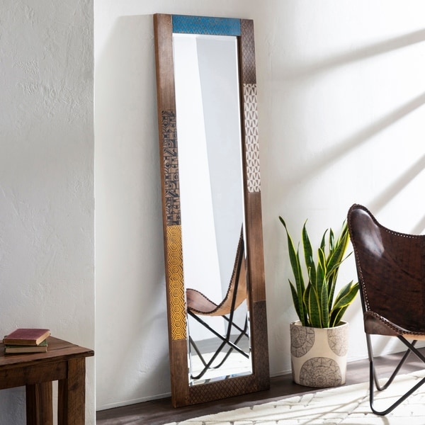 Despina Global Mango Wood 22 x 70-inch Leaning Mirror - 22" x 70"